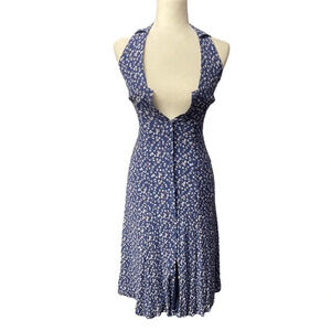 Gaala Paris Floral Button Front Dress Size 32 or US XXS